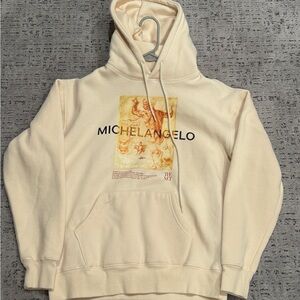 Michelangelo Cream Hoodie